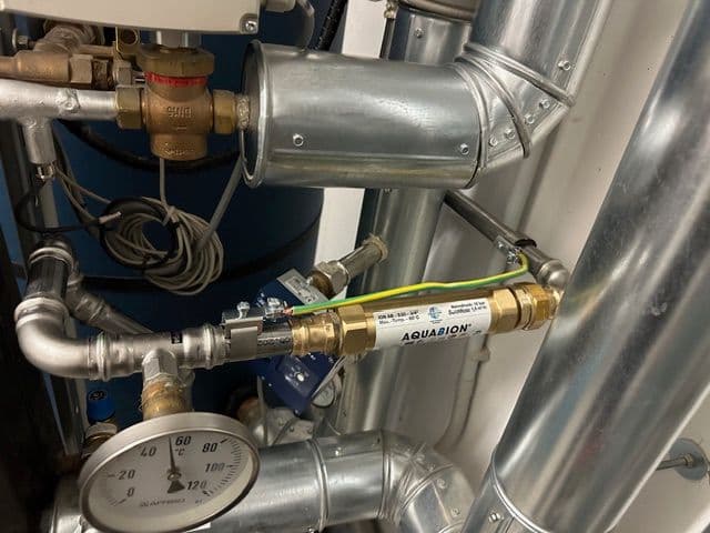 AQUABION installé sur réseau technique